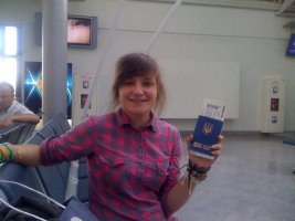 Girl with Passport